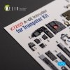 KELIK K72129 A-6E Intruder - interior 3D decals for Trumpeter kit 1/72
